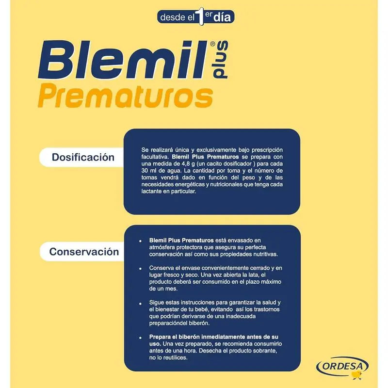 Blemil Plus Premature Infants 400gr