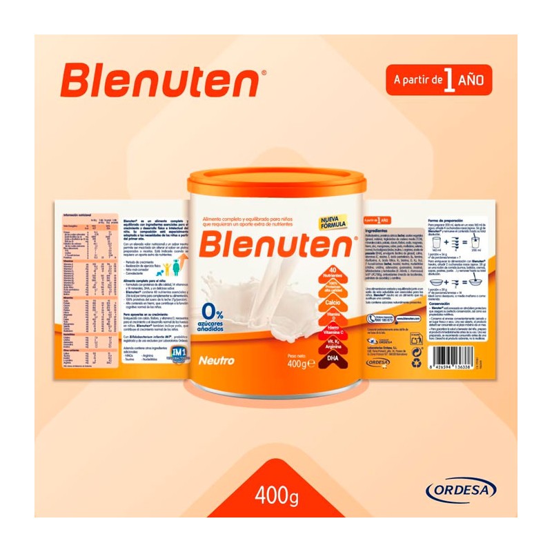 BLENUTEN NEUTRO 400 G