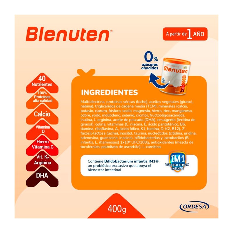 BLENUTEN NEUTRO 400 G