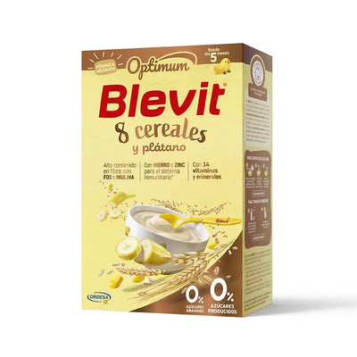 Blevit Infant Feeding Optimum 8 Cereals & Banana 250gr
