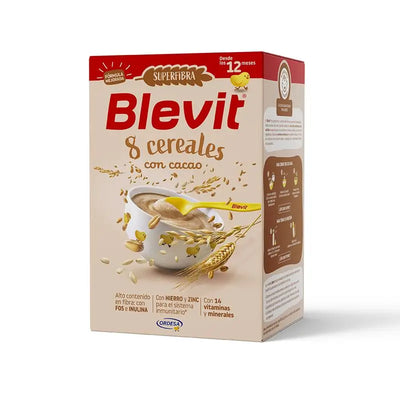 Blevit Baby Food Superfibre 8 Cereali & Cocoa 500g