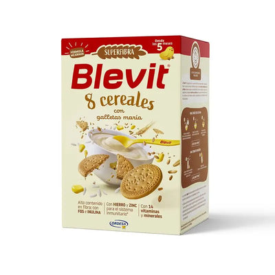 Blevit Baby Food Superfibre 8 Cereali & Biscuit 500gr