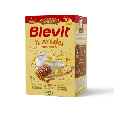Blevit Baby Food Superfibre 8 Cereals & Honey 500gr