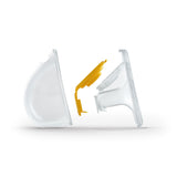 Hands-free breast shields