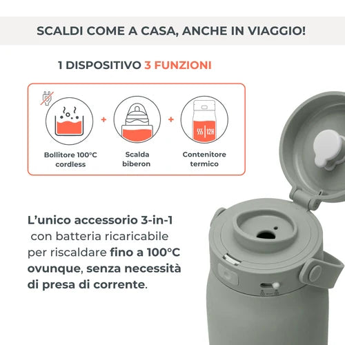 Portable milk warmer and water kettle Hot'n'Go - 1190