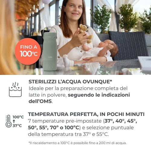 Portable milk warmer and water kettle Hot'n'Go - 1190