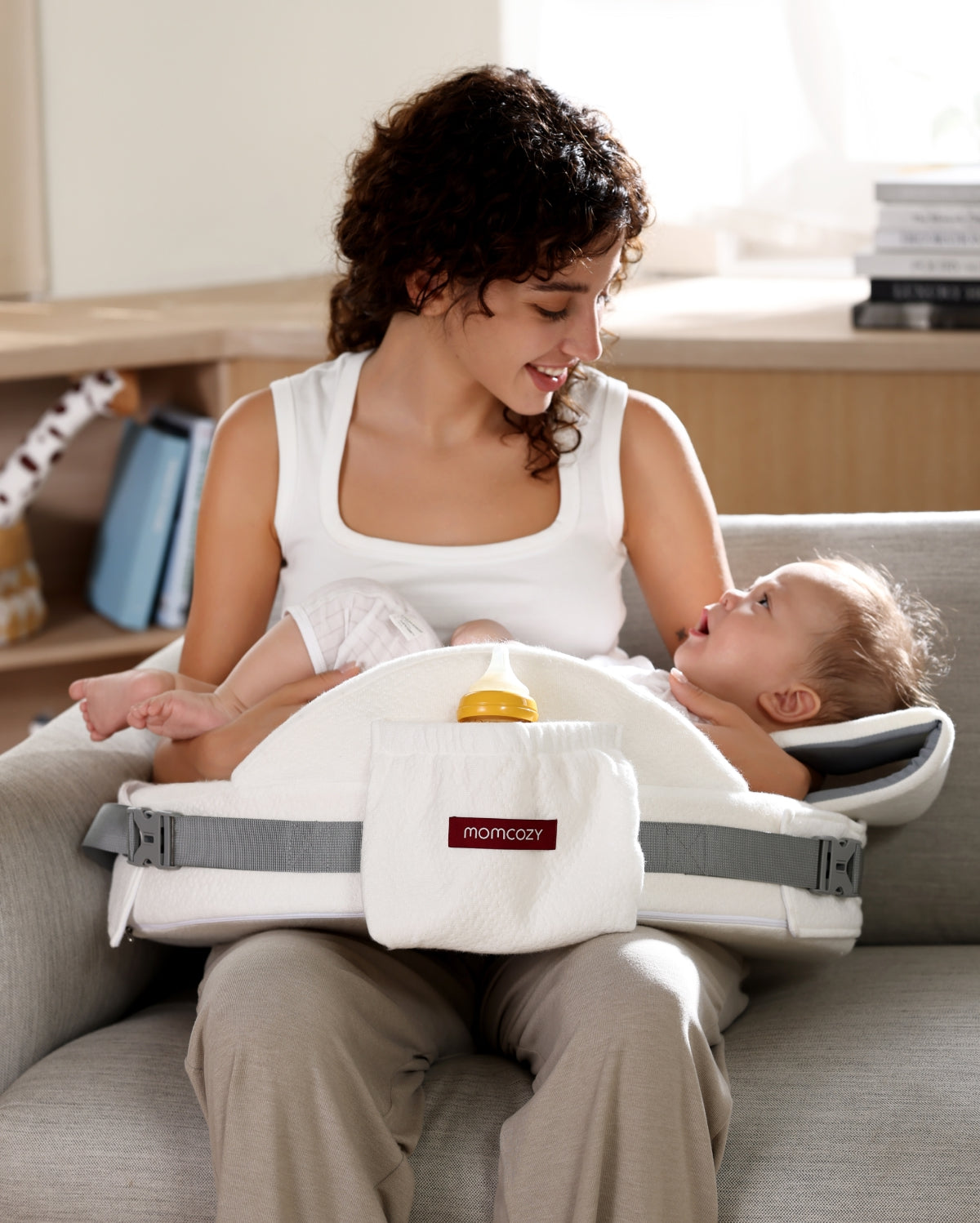 Momcozy Memory Foam Nursing Pillow