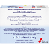 Doppelherz system Magnesium 400 Citrate Granules Sachets 40 pcs, 240 g