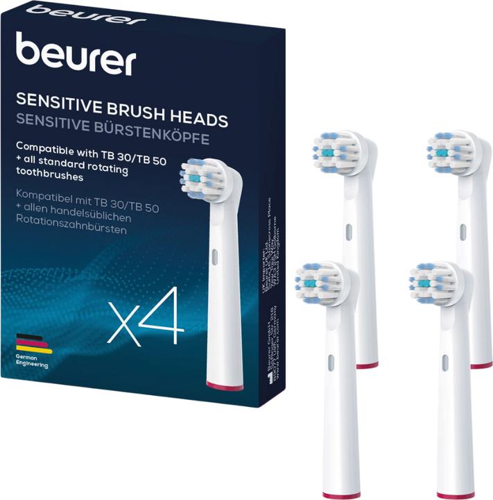 Beurer TB 30/50 Sensitive Toothbrush Heads (4x)