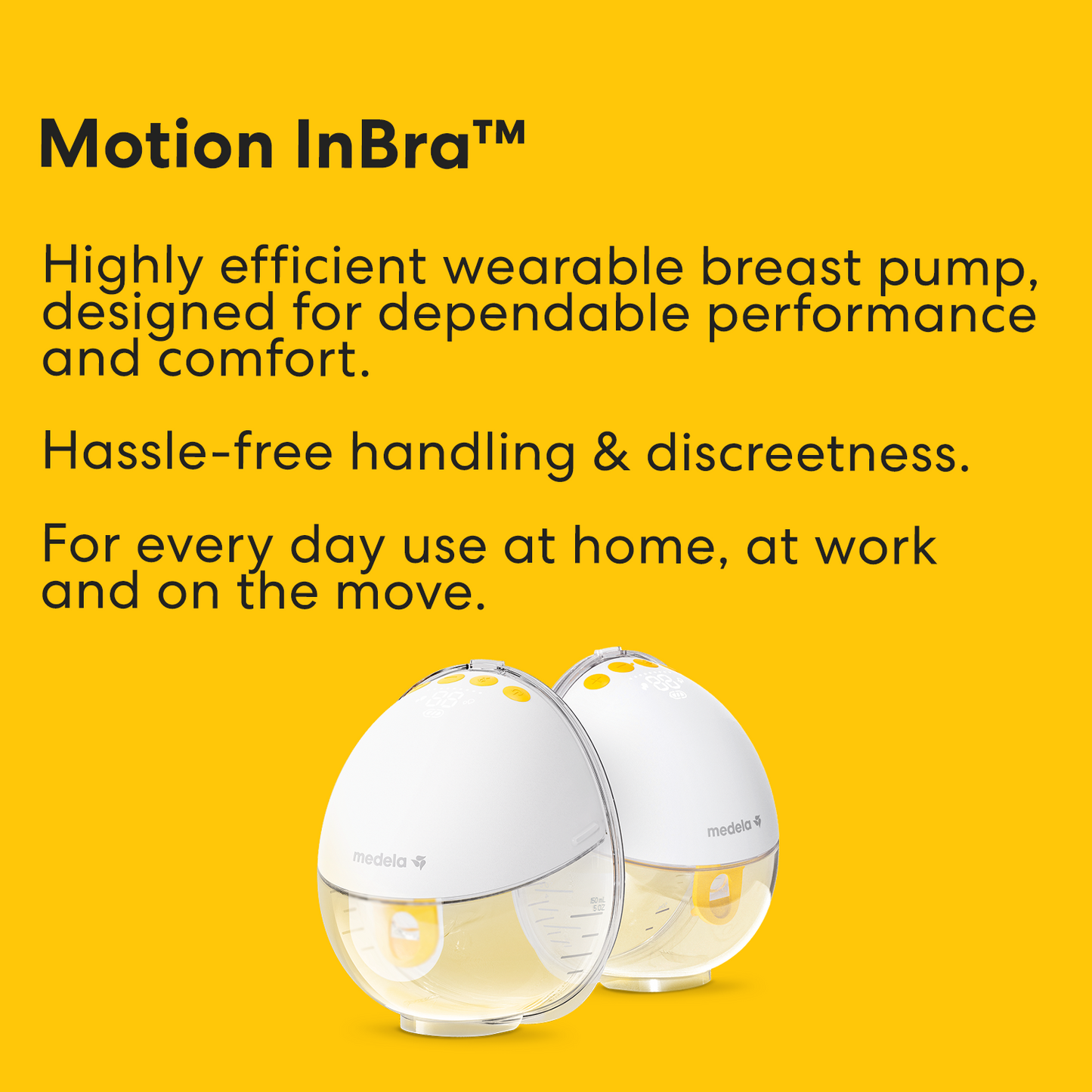Medela Motion InBra™ Double Electric Wearable Breast Pump