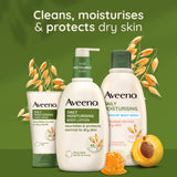 AVEENO® DAILY MOISTURISING YOGURT BODY WASH, APRICOT & HONEY SCENT