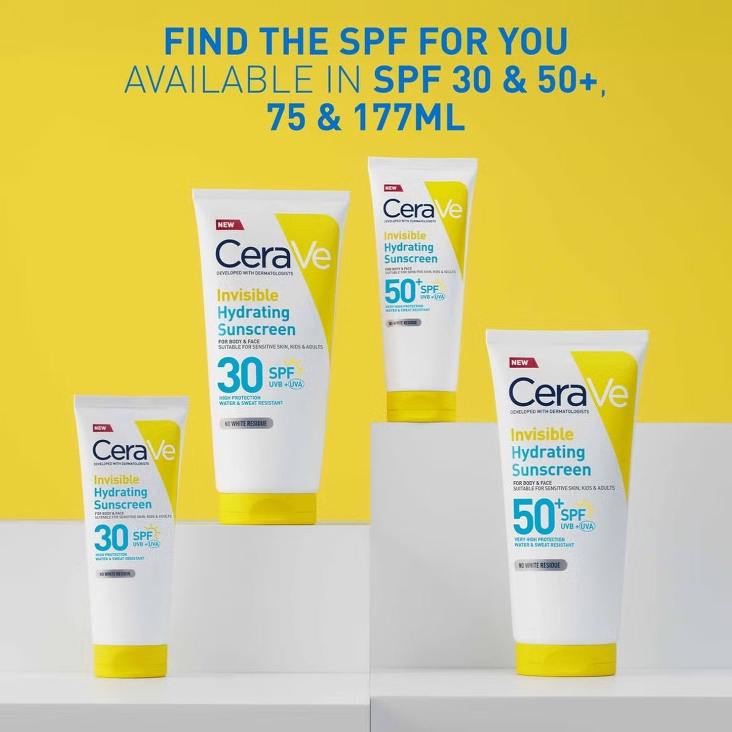 CeraVe Invisible Hydrating Sunscreen SPF50+ 177ml