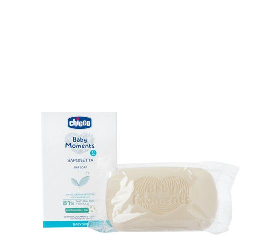 Chicco Baby Moments Bar Soap 0M+ - Halsa