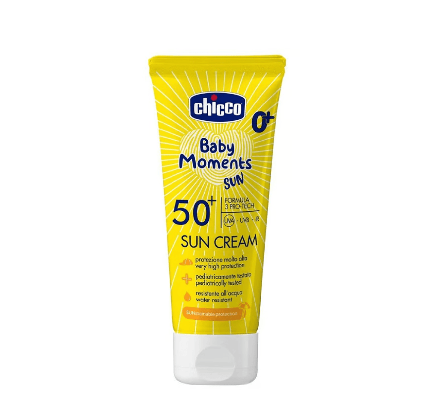 Chicco Baby Moments Sun Cream Spf 50+ (*75ml) - Halsa