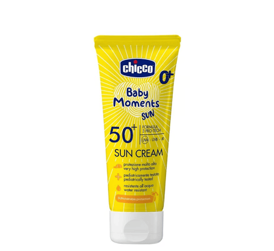 Chicco Baby Moments Sun Cream Spf 50+ (*75ml) - Halsa