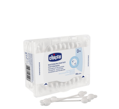 Shkopinj pambuku Chicco (*60 copë)