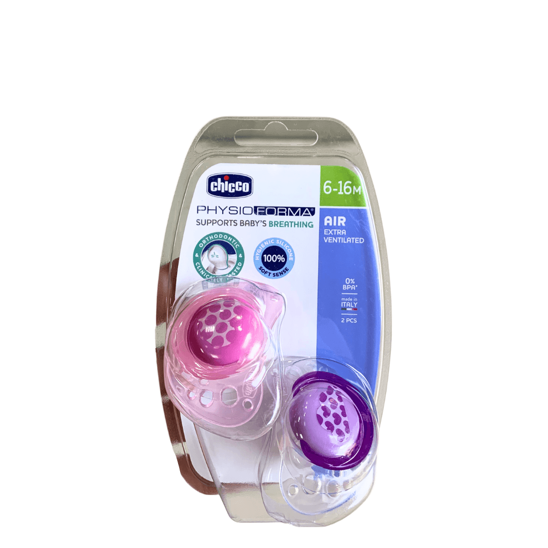 Chicco Physio Forma Air Soothers - Halsa
