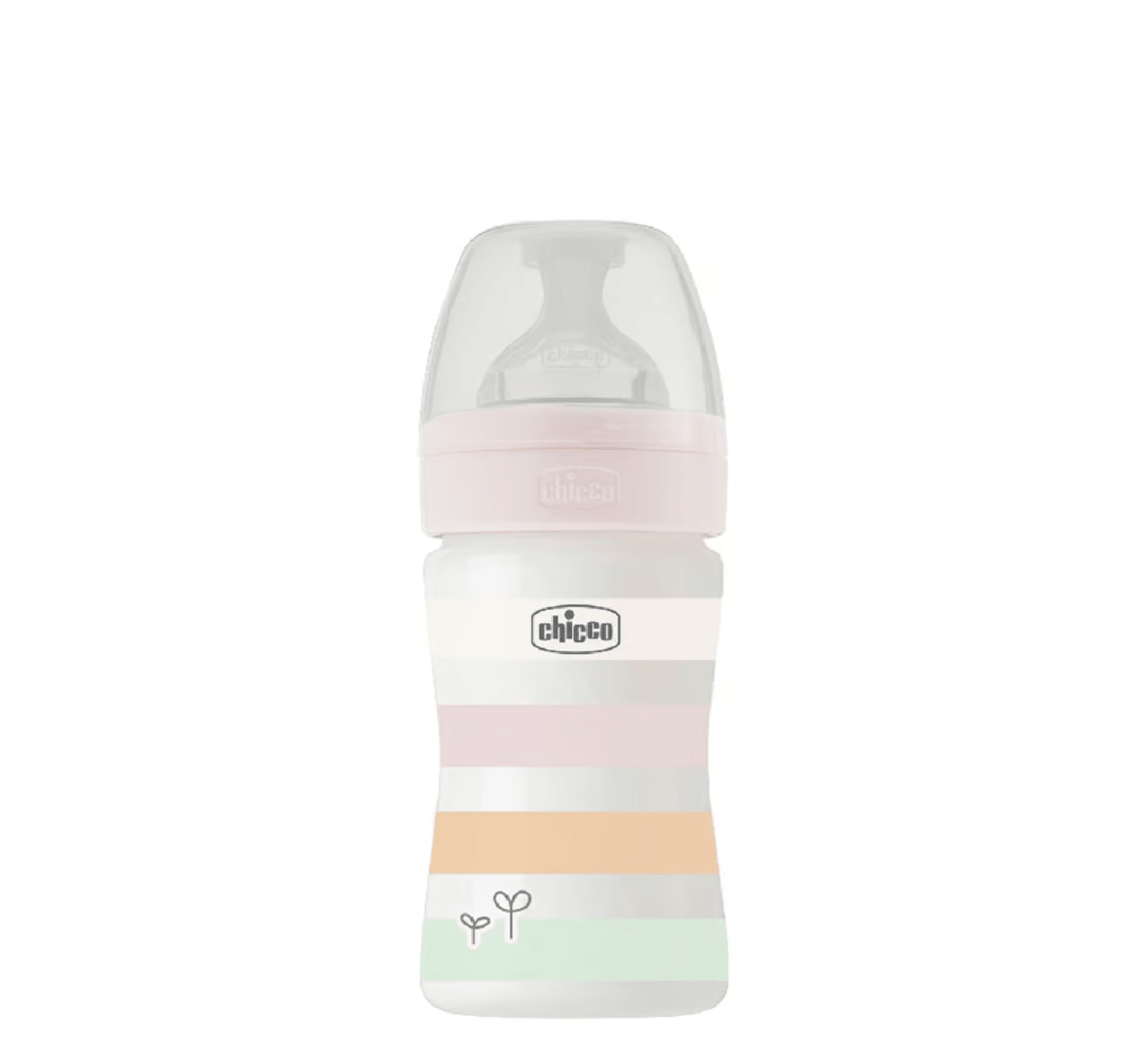 Chicco Shishe Plastike Well-Being 0M+ (*150ml) - Halsa