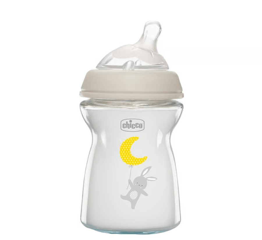 Chicco Shishe Qelqi Ndjenja Natyrore 0m+ (*250ml)