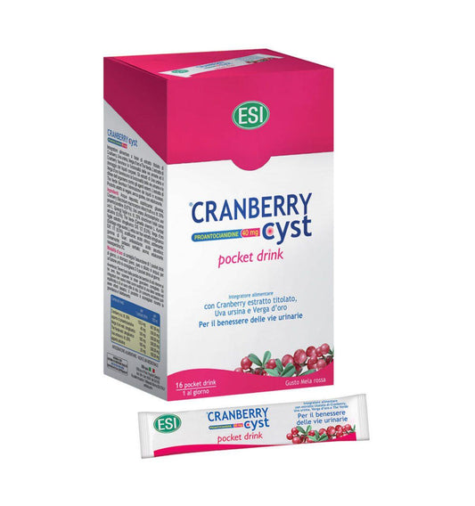 CRANBERRY CYST 40MG *16BUS - Halsa