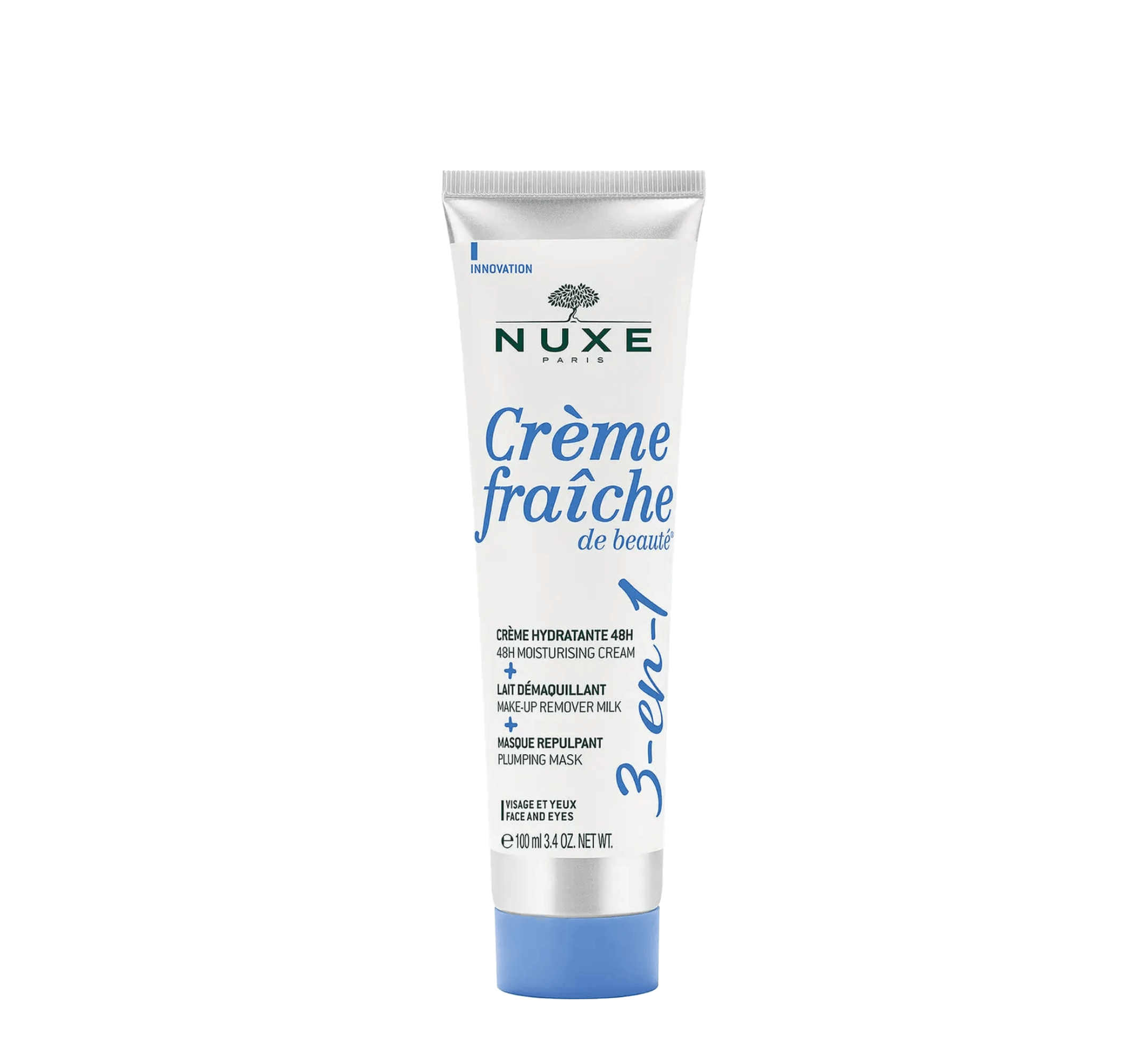 Crème Fraîche de Beauté® - 3-in-1 48H (Moisturising Cream + Make-Up Remover Milk + Plumping Mask) - Halsa