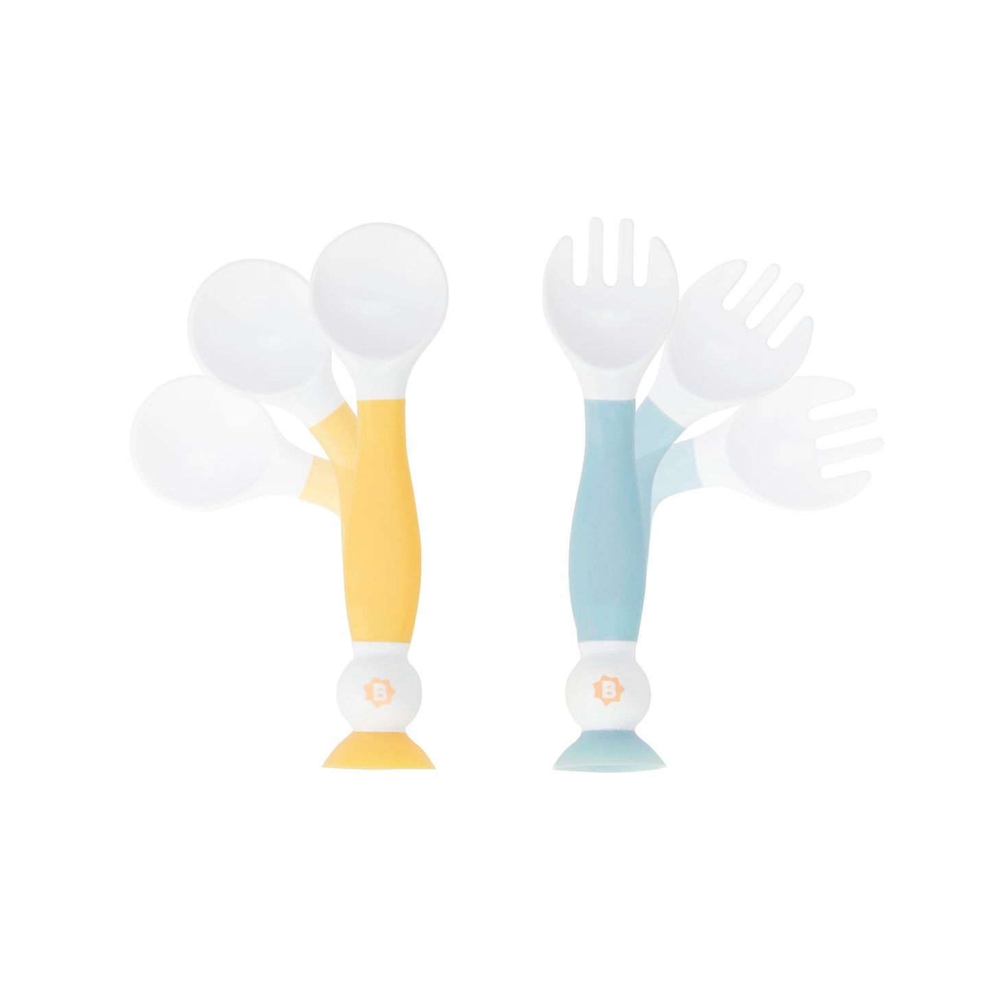 Couverts d'apprentissage flexibles - Dès 6 mois