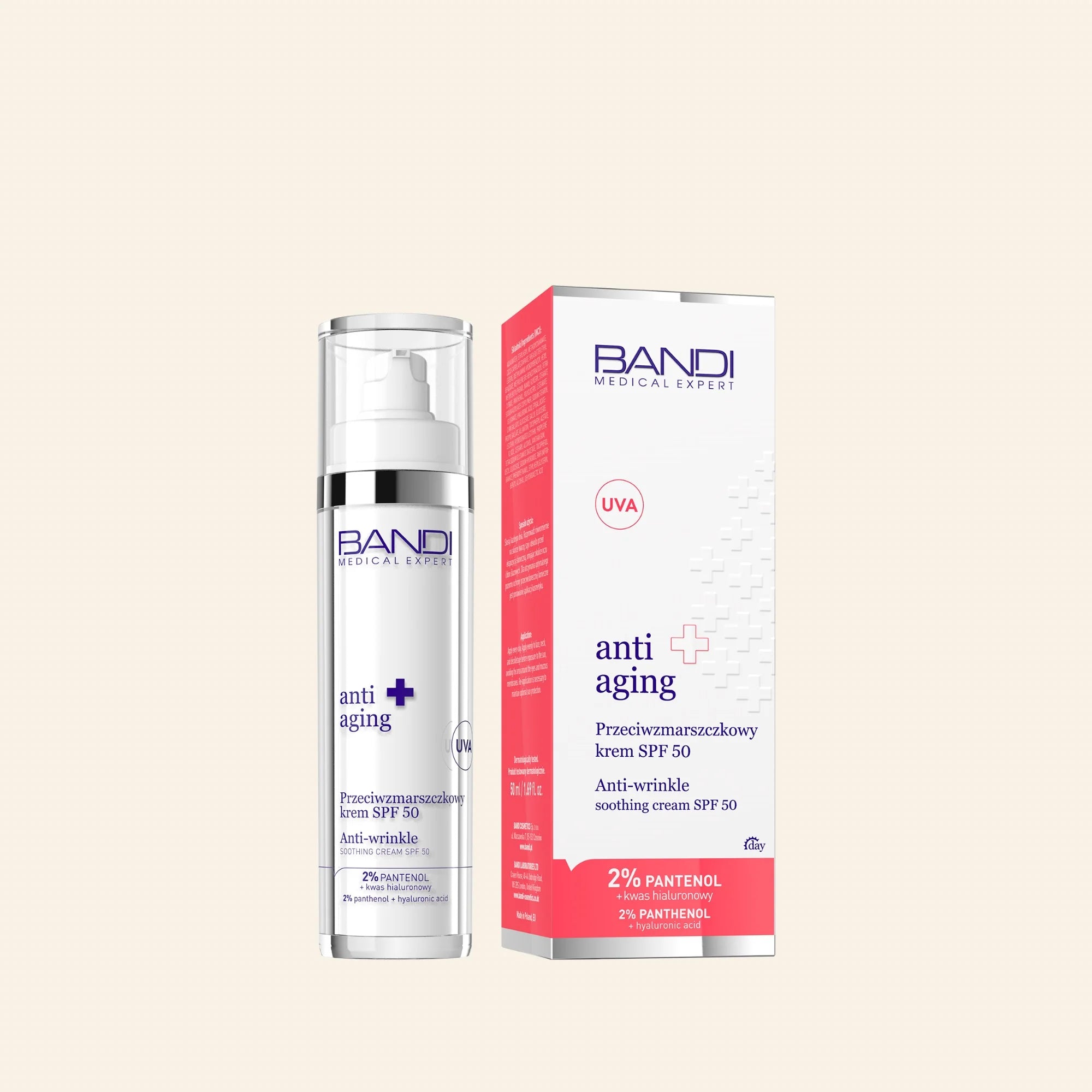 Bandi Anti-wrinkle Soothing Cream SPF 50