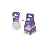 Philips Avent Natural Response Teat 6+ months thick flow, flow 6, 2 pieces