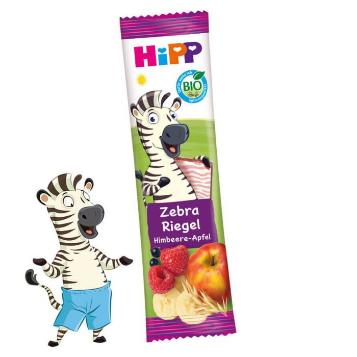 HiPP Zebra Riegel Himbeere-Apfel (23g)