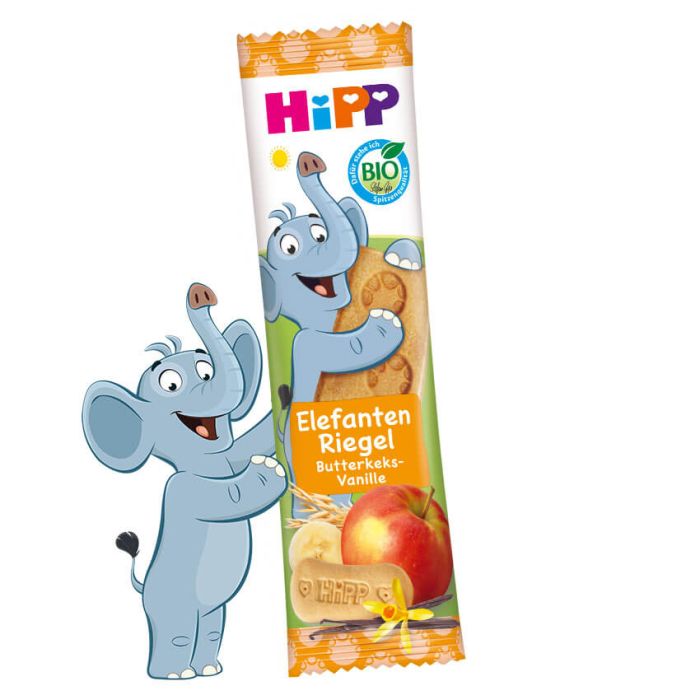 HiPP Elefanten Riegel Butterkeks-Vanille (20g)