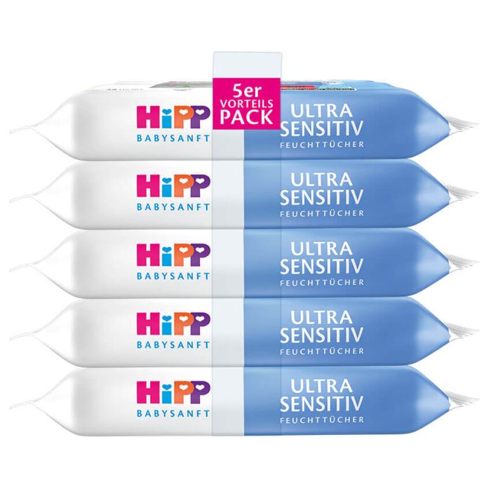 HiPP Babysanft Ultra Sensitive Wet Wipes (5x48pcs)