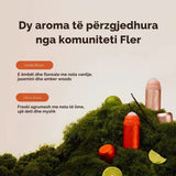 Refillable Roll-on Deodorant Starter Set - Kasë alumini dhe një rimbushje - Vanilla Bloom