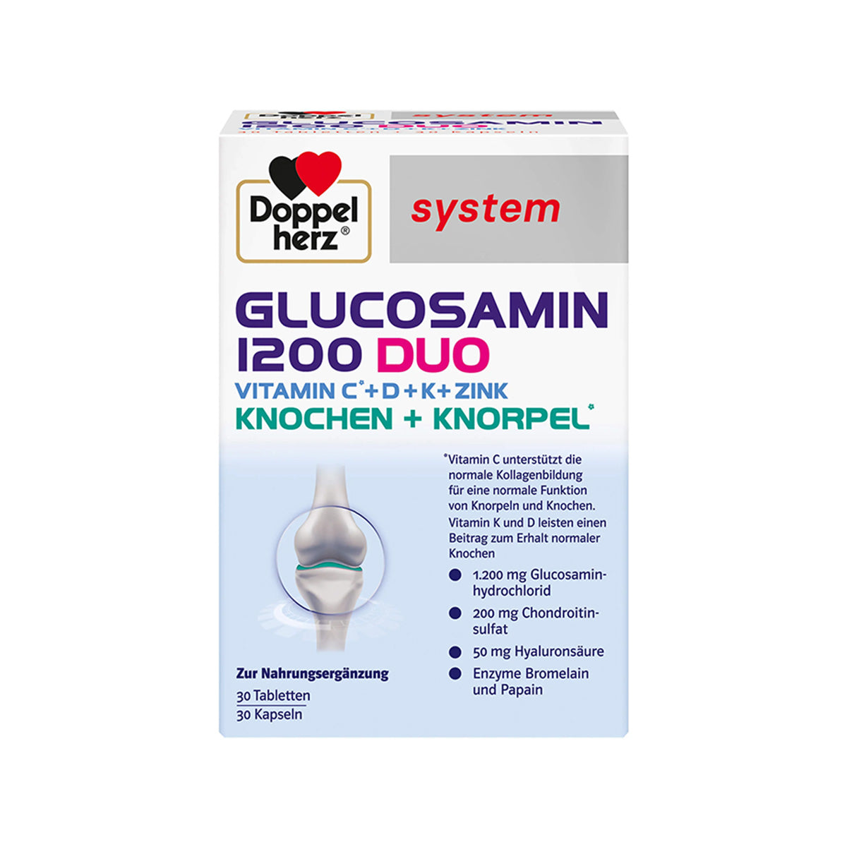 Doppelherz – Glucosamin Duo 1200