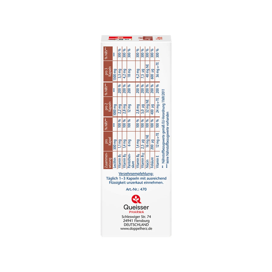 Doppelherz Lecithin & Vitamins B