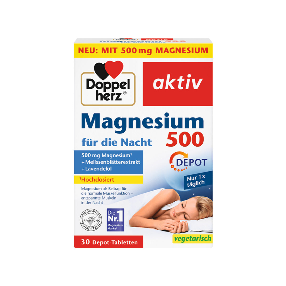DoppelHerz – Magnesium 500 për një gjumë të qetë