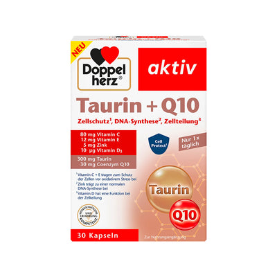 Doppelherz Taurine + Q10 *30caps