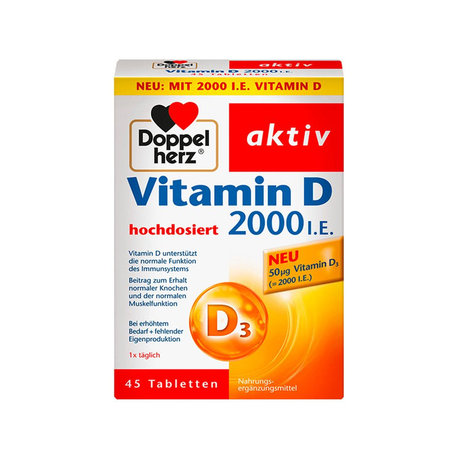 Doppelherz Vitamin D3 2000 I.E