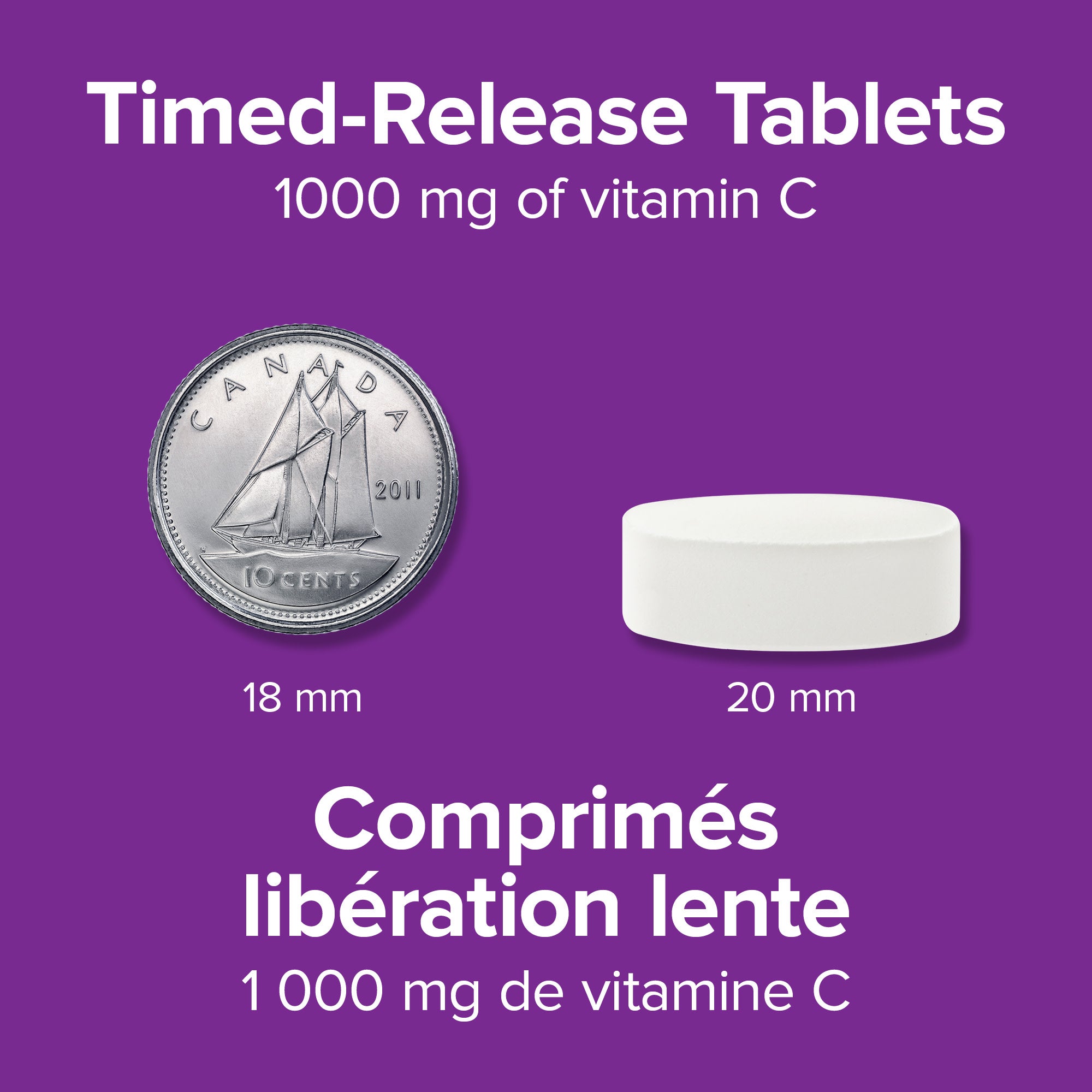 Vitamin C 1000 mg Timed Release Tablets