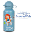 Aluminum water bottle "We Care" blue 400ml