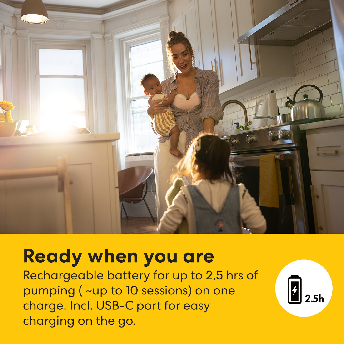Medela Motion InBra™ Single Electric Wearable Breast Pump