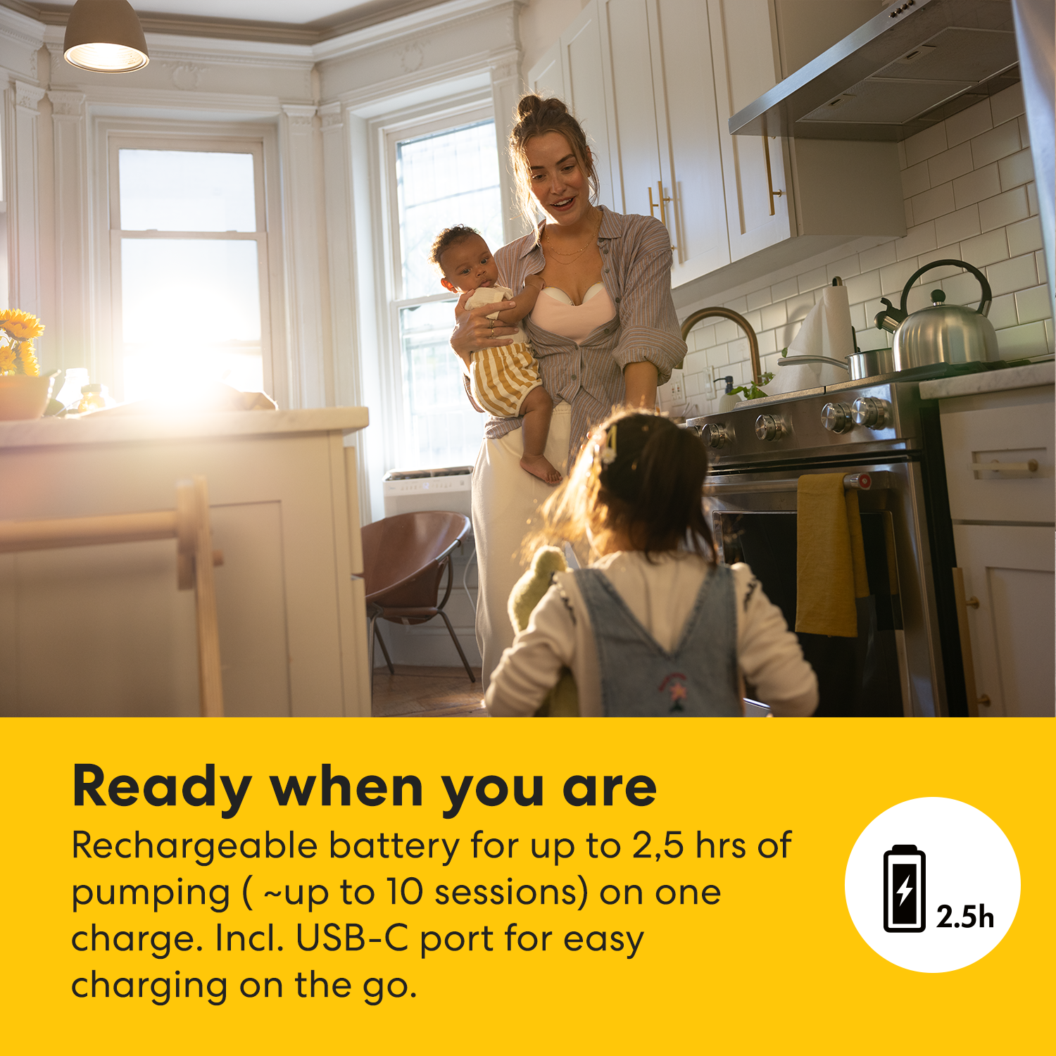 Medela Motion InBra™ Double Electric Wearable Breast Pump