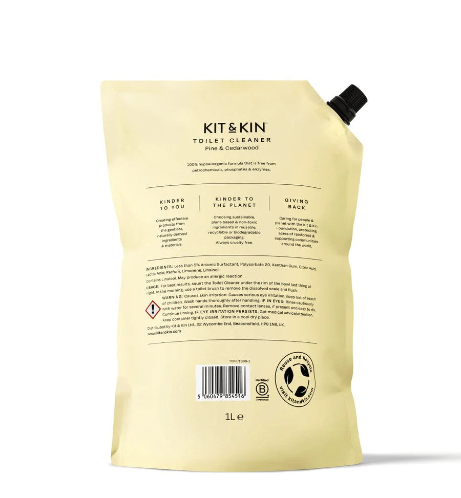 Toilet cleaner (1L refill pouch)