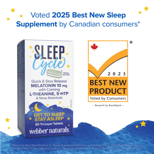 Sleep Cycle Melatonin with L-Theanine, 5-HTP & Sleep Botanicals