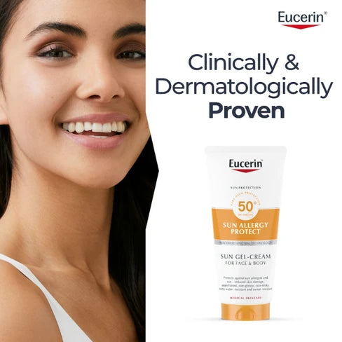 Eucerin Sun Protection Sun Allergy Protect SPF50+ Sun Gel-Cream Face and Body