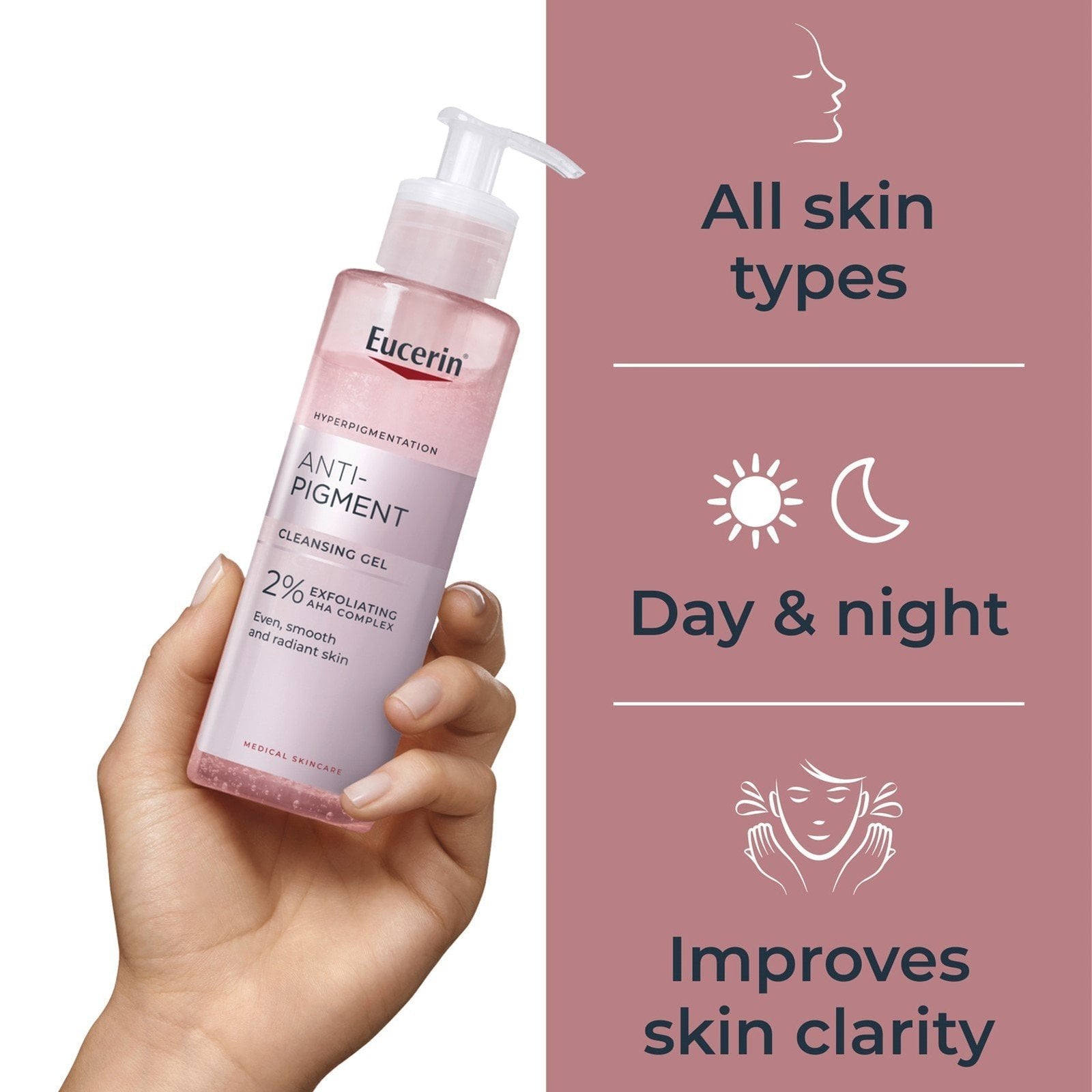 Eucerin Anti-Pigment Cleansing Gel Dark Spots 400ml