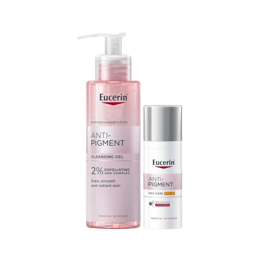 Eucerin® PROMO Anti Pigment Dnevna Krema SPF30 i Gel za čišćenje Lica 200 mL