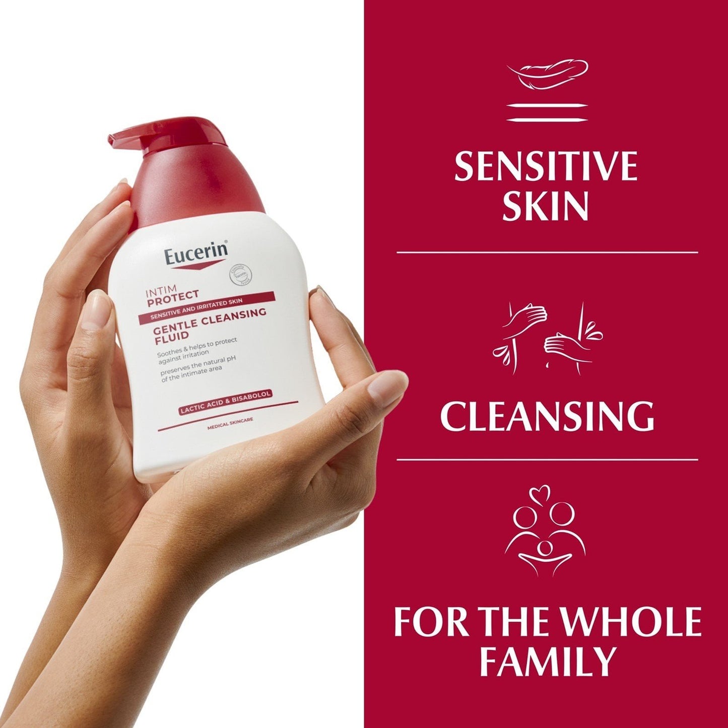 Eucerin Intim-Protect Gentle Cleansing Fluid 250ml