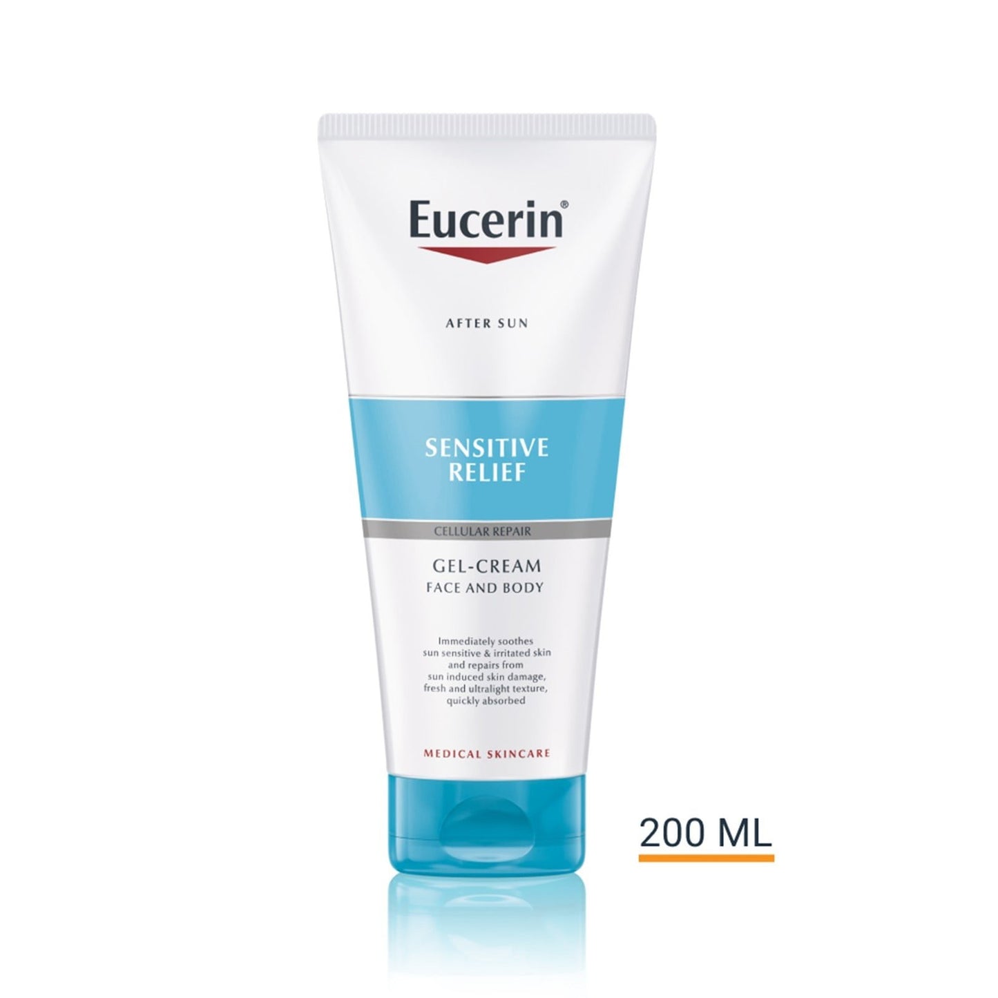 Eucerin Sun Sensitive Relief After-Sun Gel-Cream Face & Body 200ml Albania Delivery