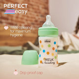 Chicco Perfect Easy Slow Flowing Feeding Bottle, with Soft Silicone Physio Teat and Soft Sense finish, Anti-Anticolic, Reduces Burping and Irritability, 150ml Plastic Bottle, 0+ M
