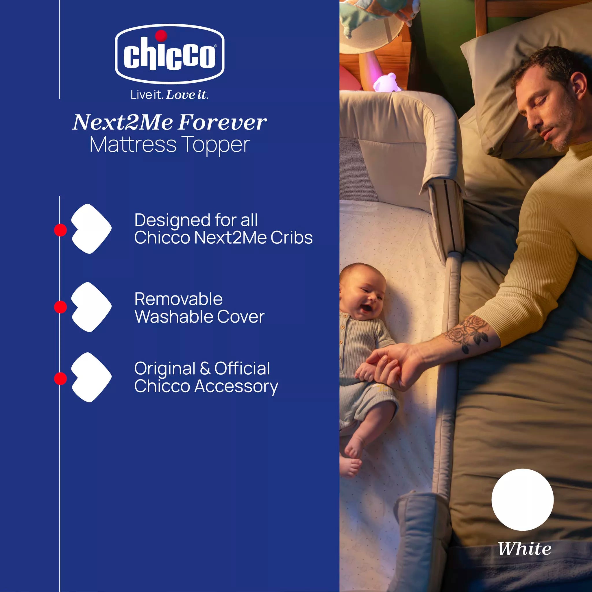 Chicco Next2Me Forever Anti-Allergy Mattress Cover